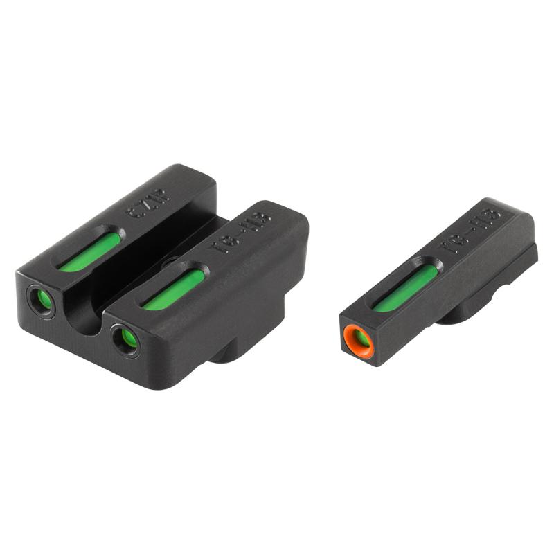 Brite-Site TFX Pro, Sight, Fits CZ 75 Series, Tritium/Fiber-Optic, Day/Night Sight, 24/7 Brightness, Orange Ring on Front Sight TG13CZ1PC