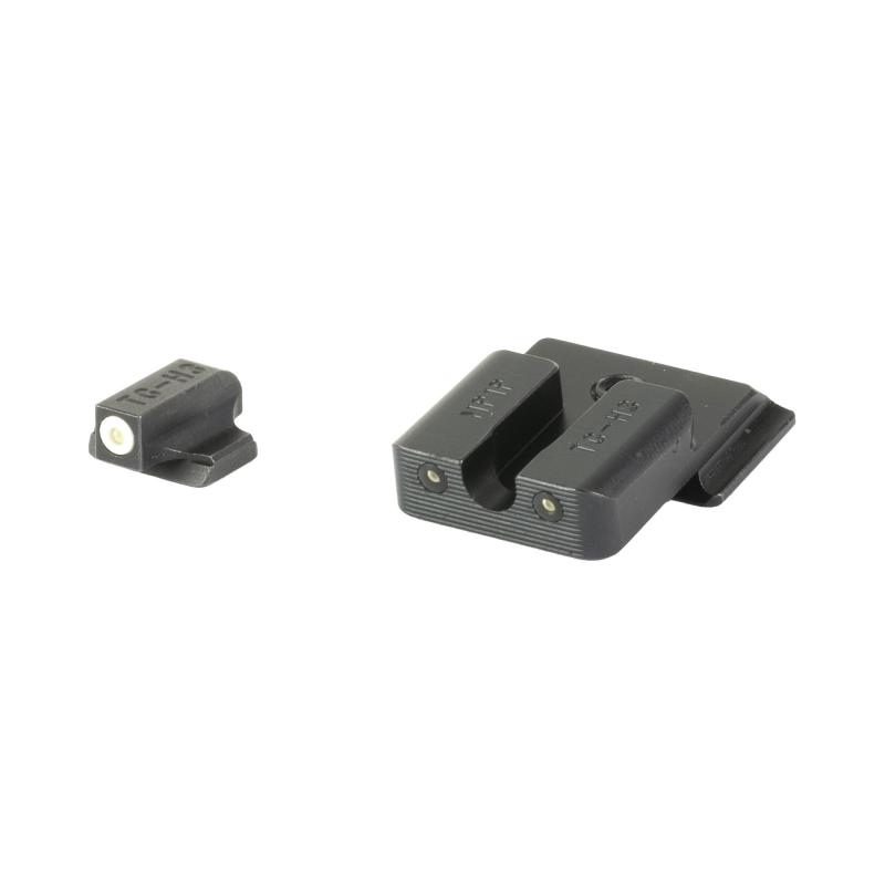 Tritium Pro, Sight Set, For S&W M&P, Green Tritium, White Ring on Front Sight TG-TG231MP1W