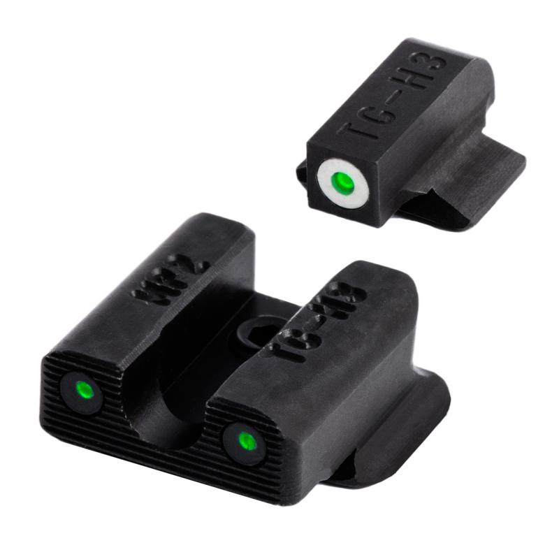 Tritium Pro, Sight Set, For S&W Bodyguard, Green Tritium, White Ring on Front Sight TG-TG231MP2W