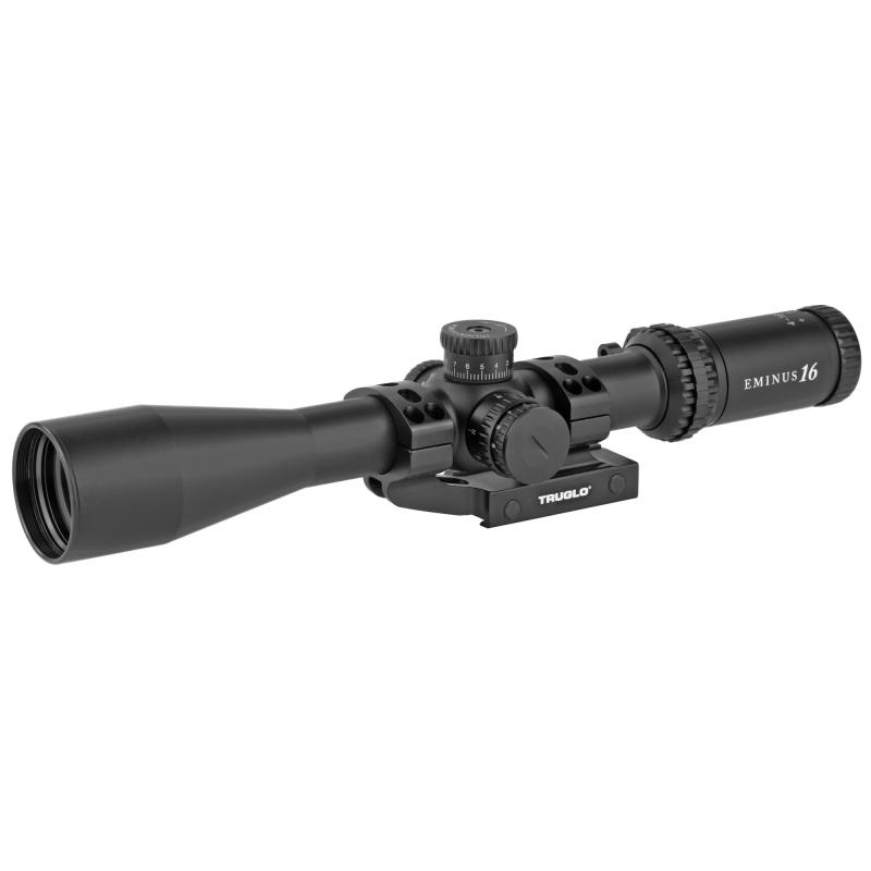 Eminus Riflescope 4-16x44mm Side Focus Illuminated TacPlex Reticle Matte Black Finish Includes Mount 30mm