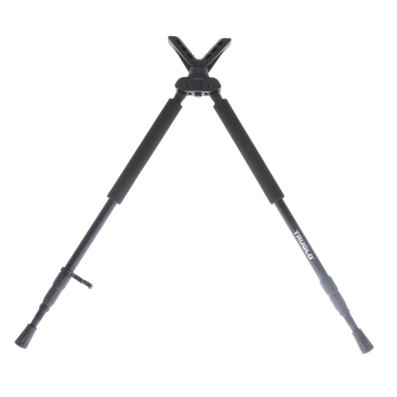 SOLID-SHOT, Bipod, Matte Finish, Black, Universal Fit, 22-68" Length TG-TG8920XB