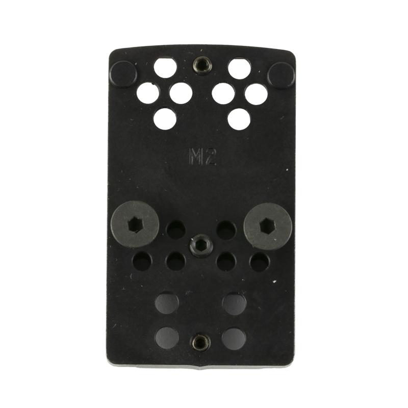 Pistol Red Dot Sight Mount, For S&W M&P, Coverts Factory Rear Sight Dovetail to RMR, Nitride Finish, Black TG-TG8950M2