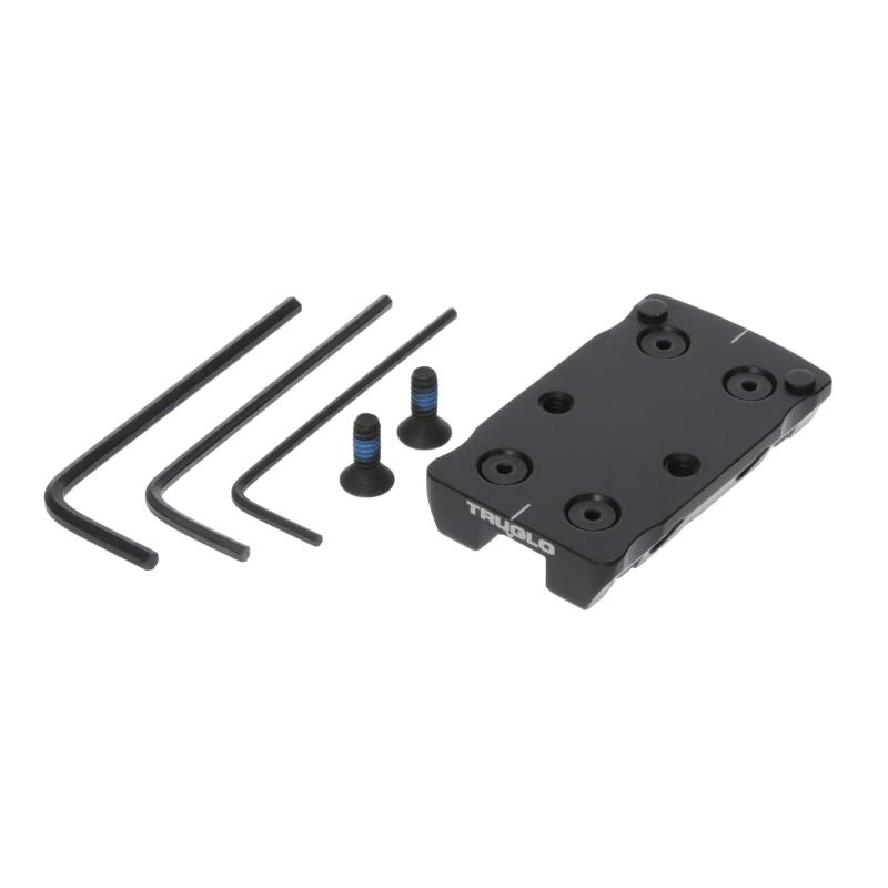 Red Dot Sight Mount, For Shotgun Vent Rib Barrel with 0.236" to 0.395" Vent Ribs Width, Fits Trijicon RMR, Nitride Finish, Black TG-TG8954U2