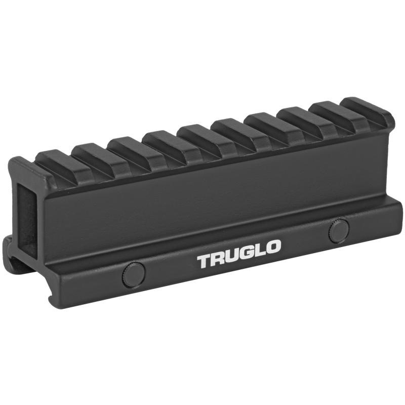 RISER MOUNT PICATINNY, Riser, Black, Picatinny Style Riser Mount, Raises Mounting Surface by 1" TG8990B