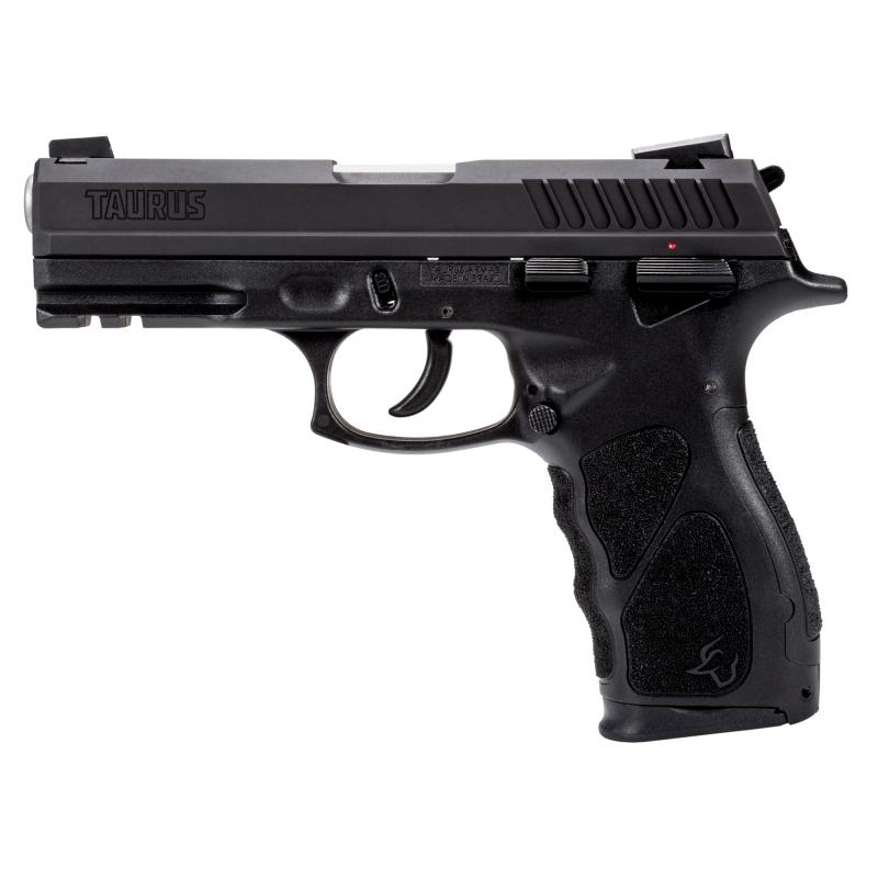 TH10, Double/Single Action, Semi-automatic, Polymer Framed Pistol, Full Size, 10MM, 4.25" Barrel, Matte Finish, Black, Manual Safety, Adjustable Sights, 15 Rounds, 2 Magazines 1-TH10041