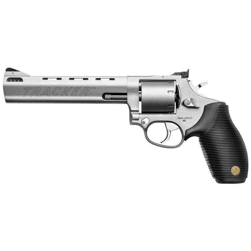 692, Revolver, Medium Size, 357Mag/38Spl/9MM, 6.5" Barrel, Steel Frame, Stainless Finish, Rubber Grips, 7Rd 2-692069
