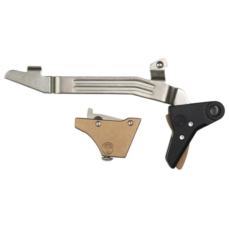 Alpha Competition Trigger, Anodized Finish, Bronze, Fits Gen 3 & Gen 4 - G17, G19, G22, G23, G34 ALPHA GLOCK 3-4 - BRONZE