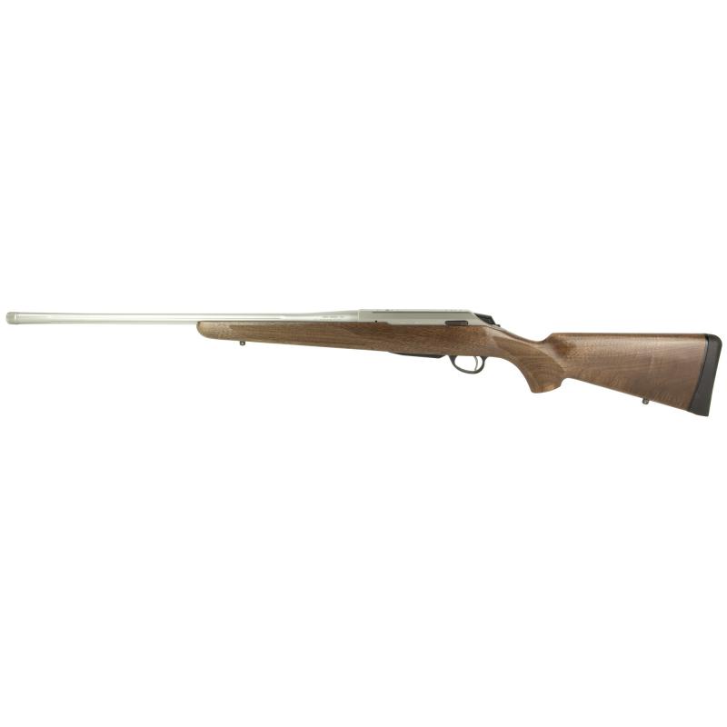 T3X Hunter Stainless, Bolt Action Rifle, 30-06 Springfield, 22" Barrel, 5/8x24 Threaded, Wood Stock, Stainless Steel, Silver, 3 Rounds, 1 Magazine JRTXA72022MT