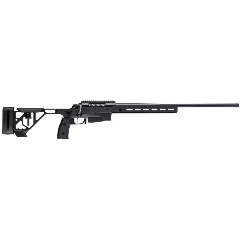 T3X Ace Game, Bolt Action Rifle, 300 Win Mag, 24" Threaded Barrel, 5/8-24 Thread Pitch, Modular Chassis, Cerakote Finish, Black, 5 Rounds JRTXAGB33124