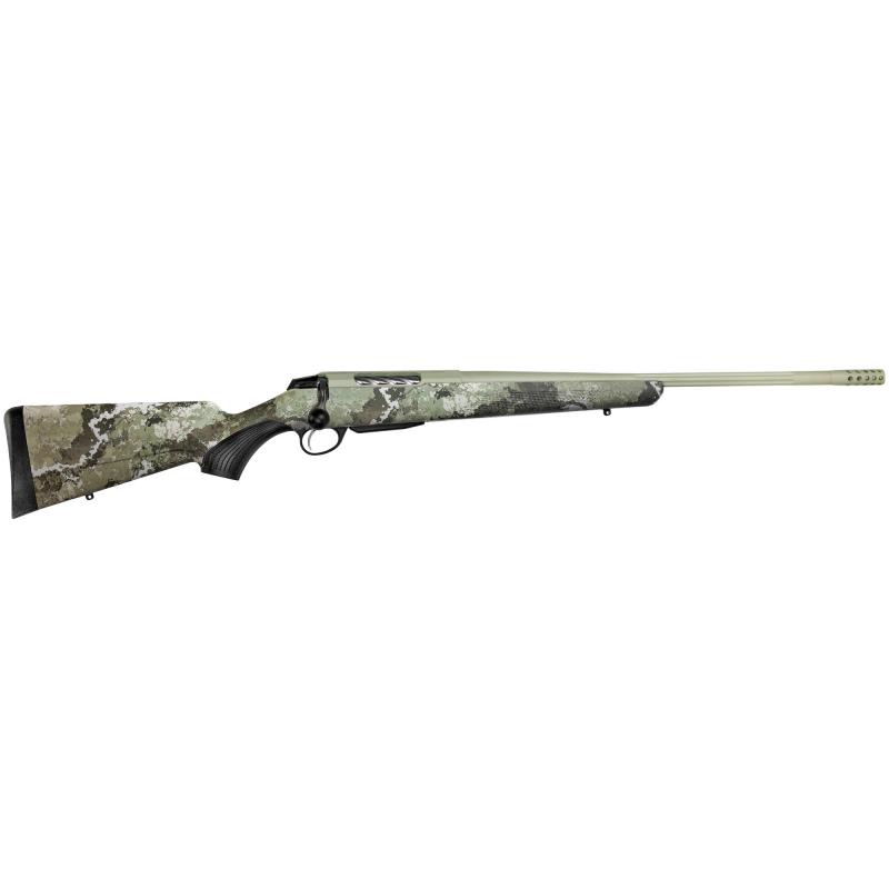 T3x Lite, Bolt Action Rifle, 270 WIN, 22.4" Fluted Barrel, 1:10 Twist, Threaded 5/8x24, Veil Alpine Camo, Synthetic Stock, Cerakote Barrel and Action, Green Color, Right Hand, 3Rd, 1 Mag, Includes Matching Muzzle Brake JRTXVA318