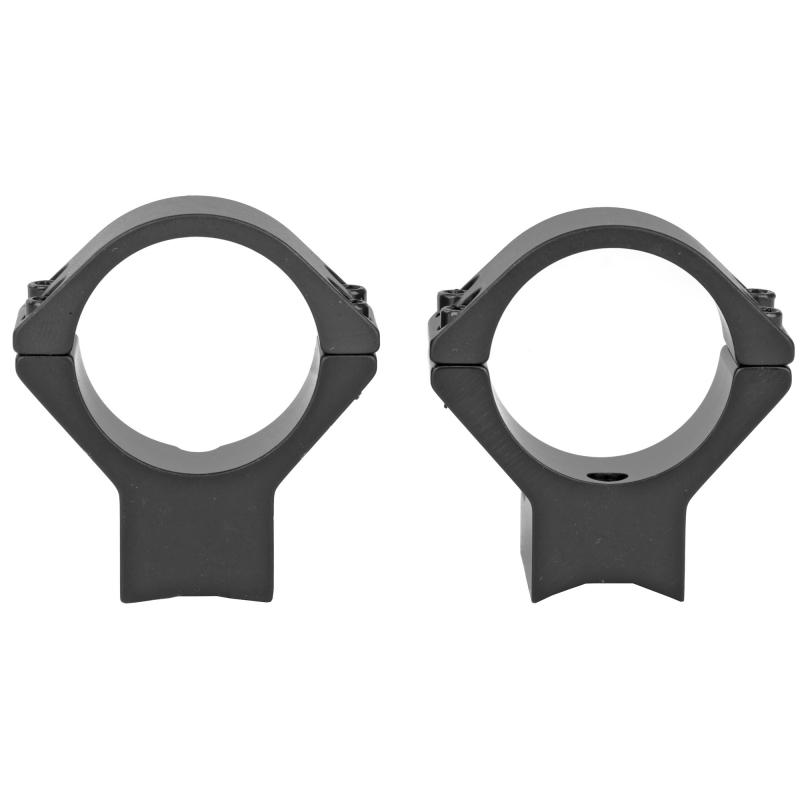 Light Weight Ring/Base Combo, 30mm Med, Black Finish, Alloy, Fits Remington 700-721-722-725-40X, Bergara B14, Nosler M48, Mossberg Patriot, MVP, 4X4, Mauser M18, Sauer 100, 101 740700