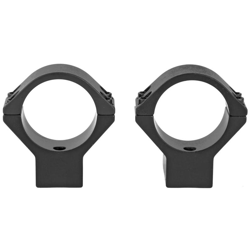 Light Weight Ring/Base Combo, 30mm Med, Black, Alloy, Tikka T3/T3-X, Knight MK-85 740714