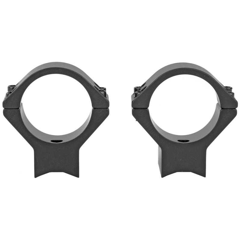 Light Weight Ring/Base Combo, 30mm Med, Black Finish, Alloy, Fits Savage Round Receiver w/ Accutrigger, A17, A22, Remington 783, Ruger American Short Action, Stiller Predator, Stevens 200, Thompson Center Venture, Compass 740725
