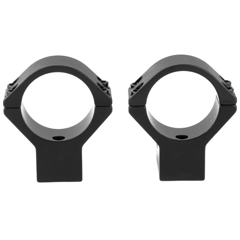 Light Weight Ring/Base Combo, 30mm High, Black, Alloy, Tikka T3/T3-X, Knight MK-85 750714