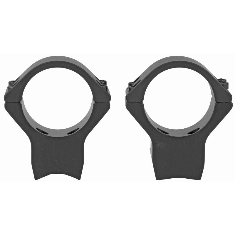 Light Weight Ring/Base Combo, 30mm High, Black Finish, Alloy, Fits Browning X-Bolt 750735