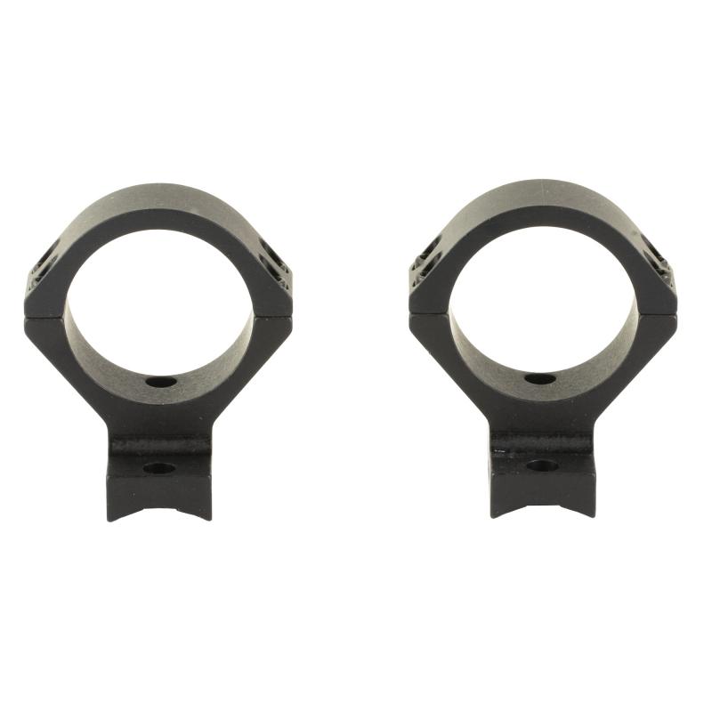 Light Weight Ring/Base Combo, 34mm High, Fits Savage with Round Receiver, 8-40 Screws, Matte Finish, Black 850719