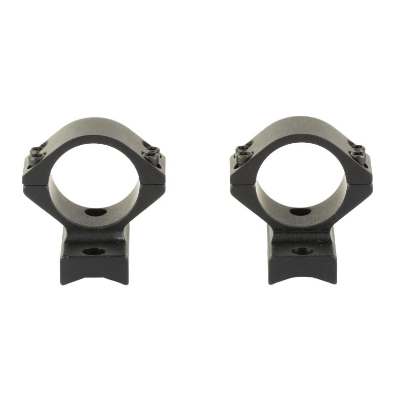 Light Weight Ring/Base Combo, 1" Low, Fits Savage with Round Receiver, 8-40 Screws, Matte Finish, Black 930719