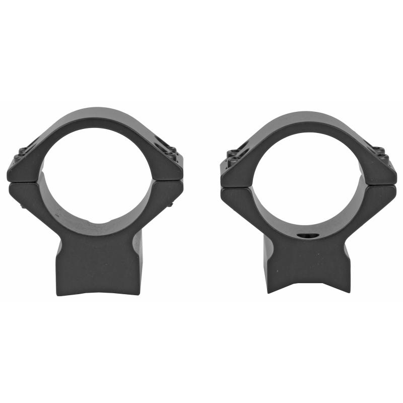 Light Weight Ring/Base Combo, 1" Low, Black Finish, Alloy, Fits Savage Round Receiver w/ Accutrigger, A17, A22, Remington 783, Ruger American Short Action, Stiller Predator, Stevens 200, Thompson Center Venture, Compass 930725