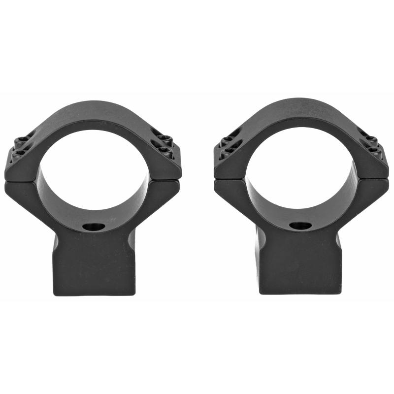 Talley 940714 Rings and Base Set For Tikka T3 1" Medium Black Matte Finish