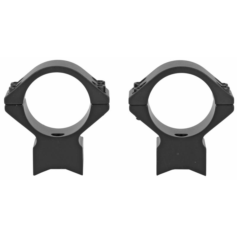 Light Weight Ring/Base Combo, 1" Med, Black Finish, Alloy, Fits Savage Round Receiver w/ Accutrigger, A17, A22, Remington 783, Ruger American Short Action, Stiller Predator, Stevens 200, Thompson Center Venture, Compass 940725