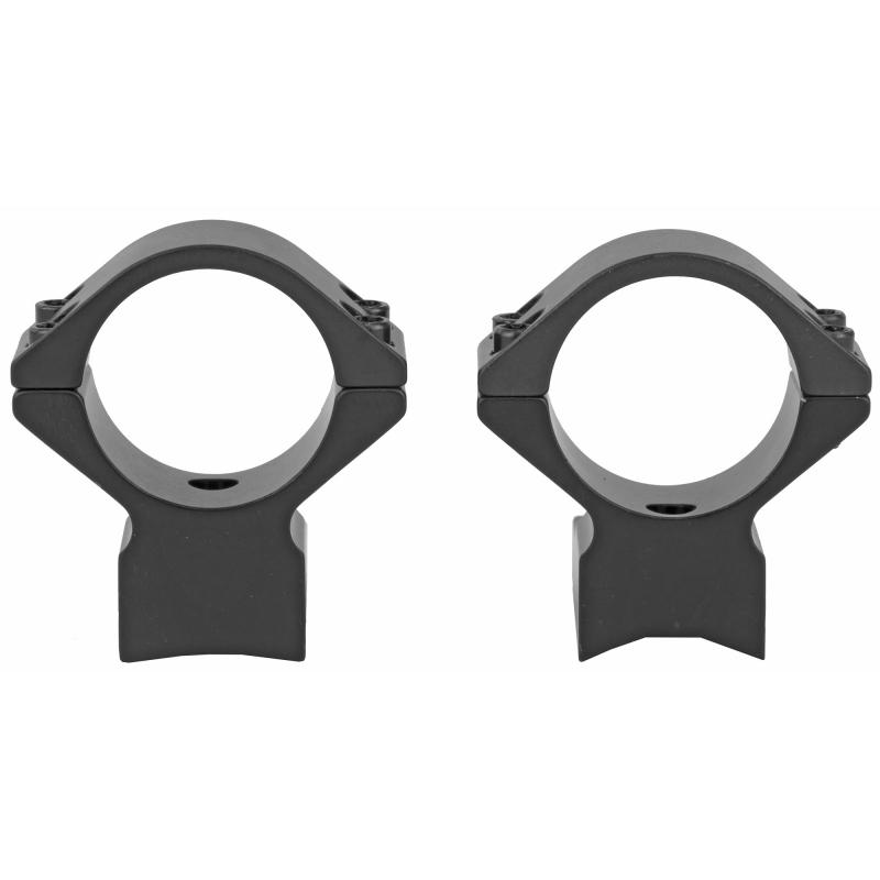 Light Weight Ring/Base Combo, 1" Med, Black Finish, Alloy, Fits Howa 1500, Weatherby Vanguard 940734
