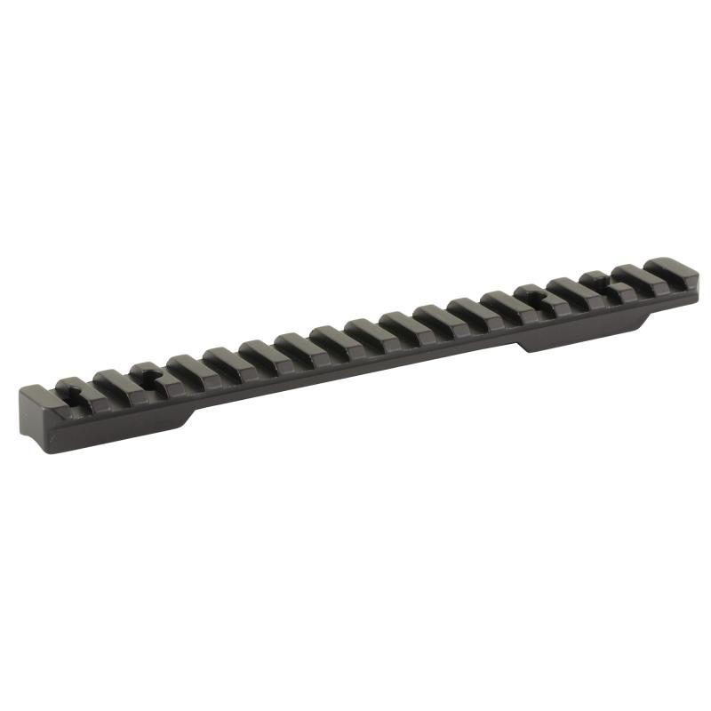 Picatinny Base, Fits Savage Axis, 8-40 Screws, Anodized Finish, Black P00258725