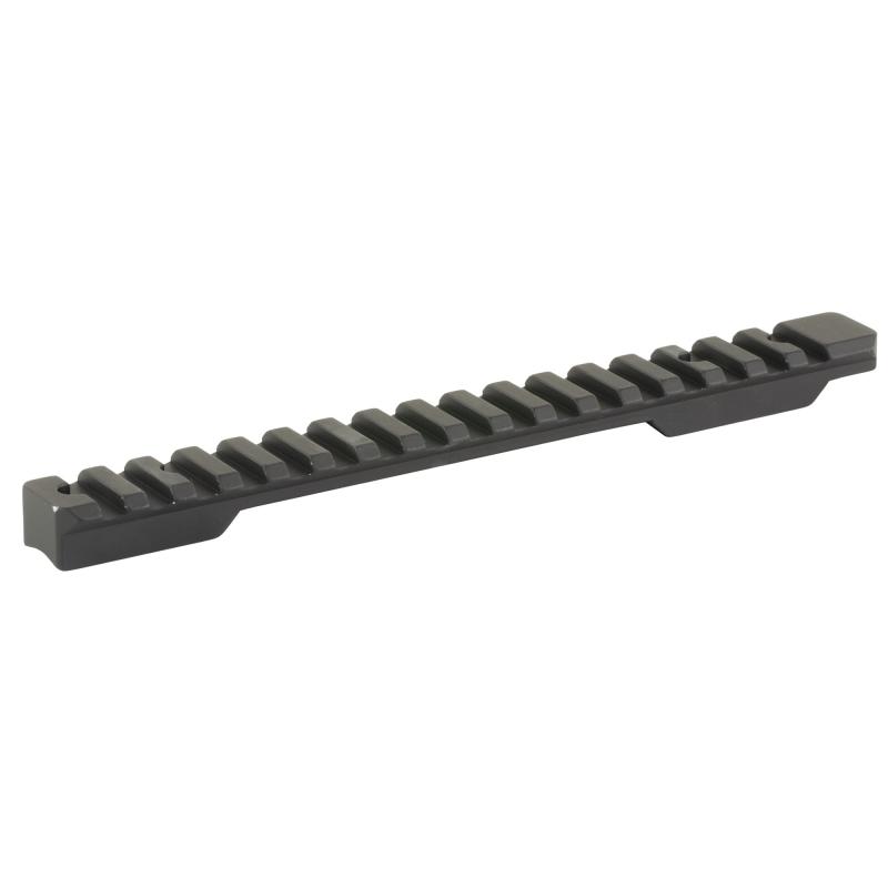 Picatinny Base, Fits Savage Long Action with Accutrigger, 8-40 Screws, Anodized Finish, Black PL0258725