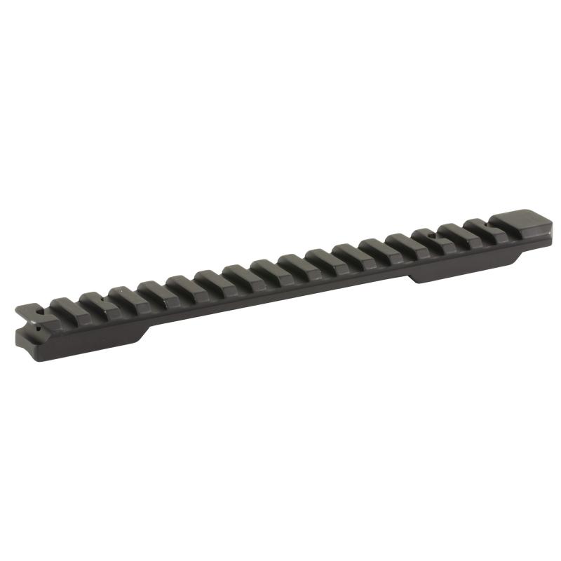 Picatinny Base with Anticant Indicator, Fits Savage Short Action with Accutrigger, 20 MOA, 8-40 Screws, Anodized Finish, Black PLM8725ACI