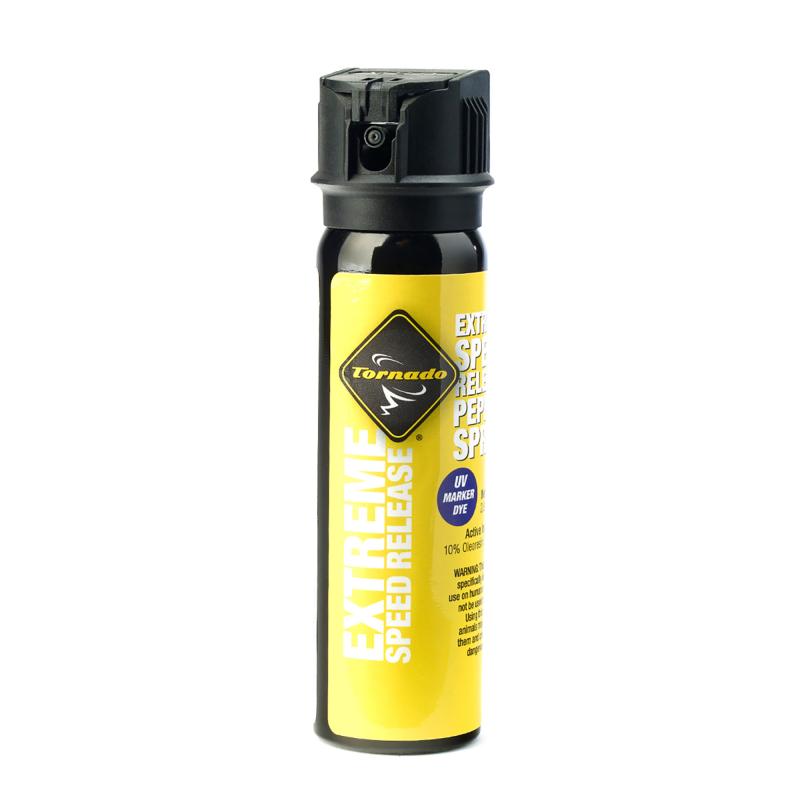 Extreme Pepper Spray, 80gm, w/UV Dye, Black TX0095