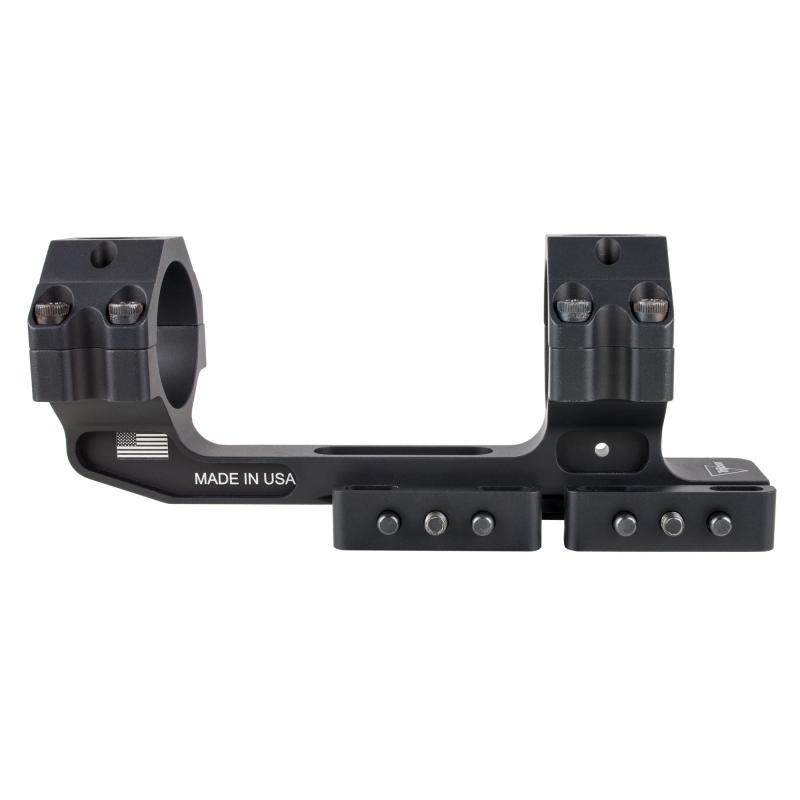 Cantilever Mount, Static, 34mm, Anodized Finish, Black, 1.535" Bore Height AC22052