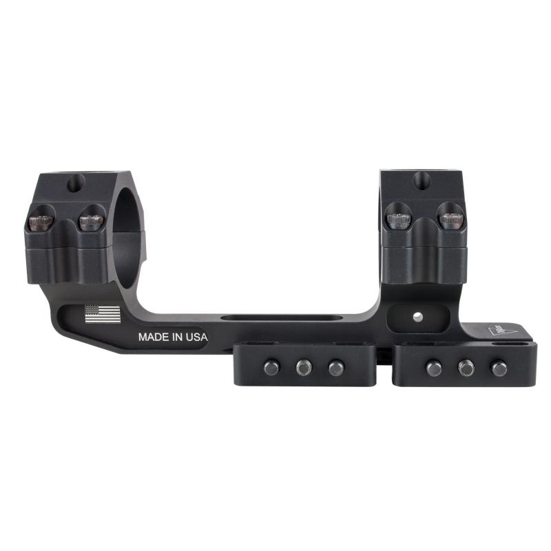Cantilever Mount, Static, 34mm, Anodized Finish, Black, 1.59" Bore Height AC22053