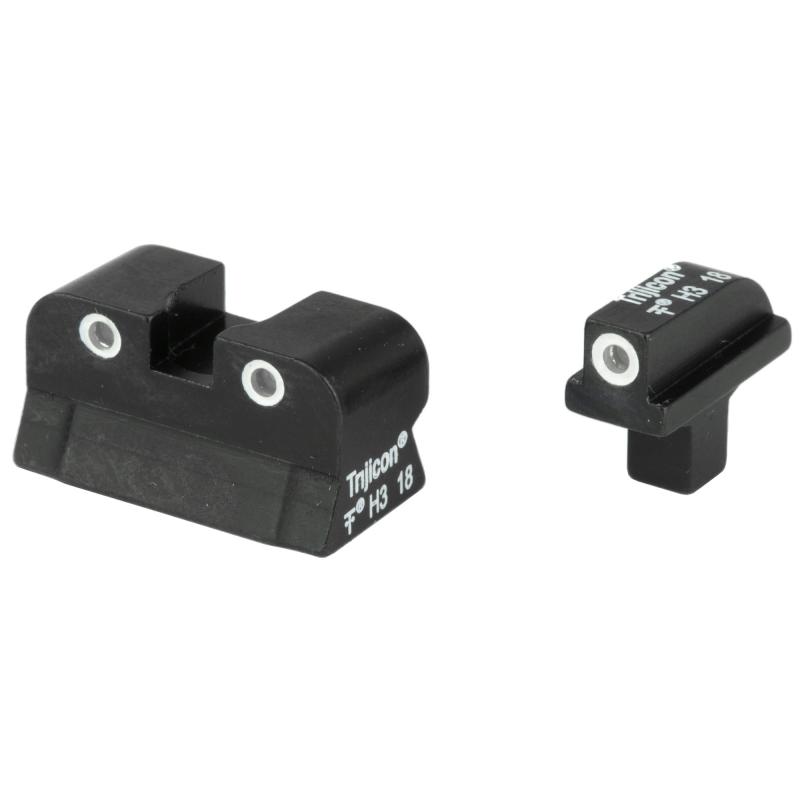 Bright And Tough 3-Dot Night Sights Colt Government/Combat Elite And Delta Elite .125 Tang