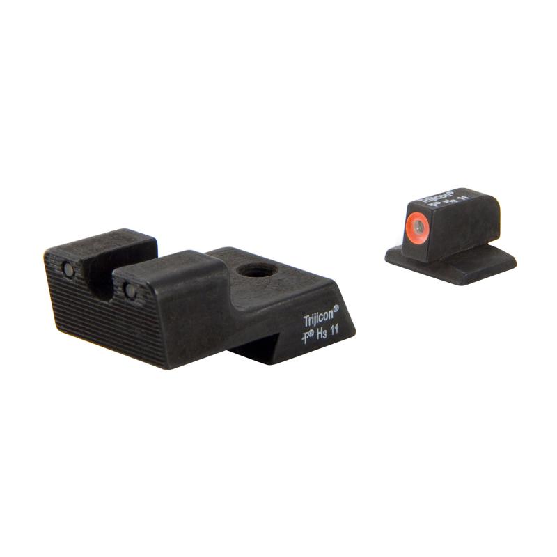 HD™ Night Sights 1911 Novak Cut HD™ Night Sight Set - Orange Front Outline Colt 1911
