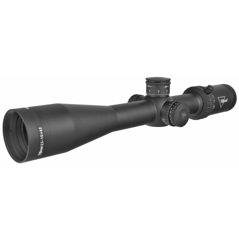 Credo® 2.5-15x42 Second Focal Plane (SFP) Riflescope w/ Red MRAD Center Dot