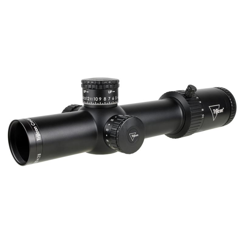 Credo HX, 1-10X28mm, First Focal Plane Riflescope, Red/Green MOA Segmented Circle Reticle, 34mm Tube, Matte Finish, Black CRHX1028-C-2900049