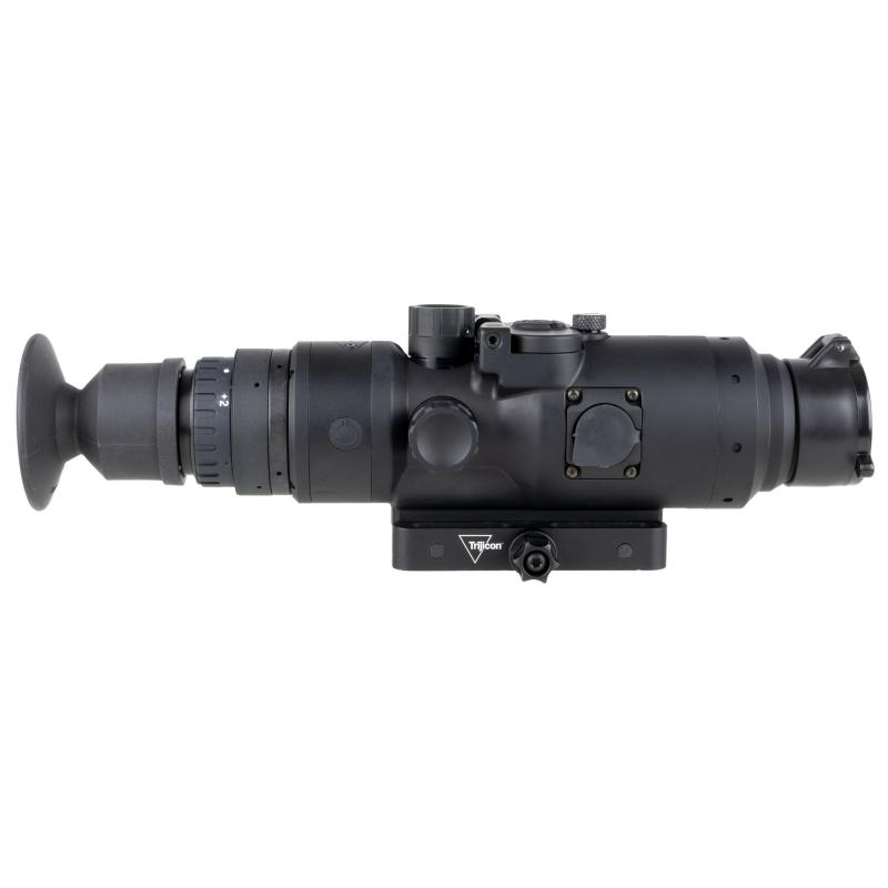 IR-Hunter, Type 3, Thermal Waepon Sight, 1.2X Optical Magnification, 1-8X Digital Zoom, 1.2-9.6X Combined Magnification, 24mm Objective, Multiple Reticles, 640x480 Pixels, 30Hz/60Hz Frame Rate, Q-LOC Picatinny Rail Mount, Black HUNTER-24-3
