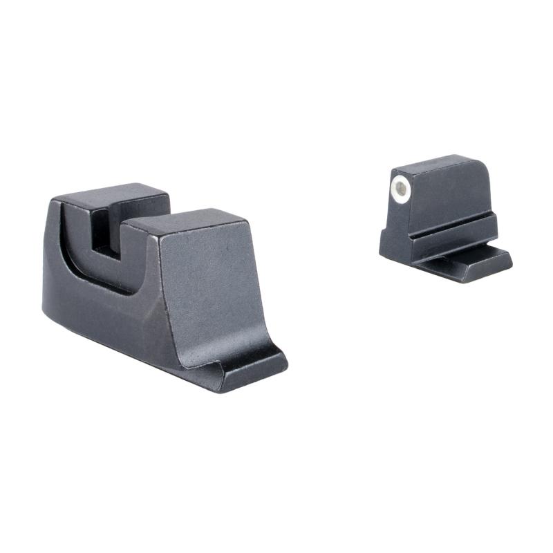 Suppressor/Optic Height, Night Sights, White Front with Metal Rear & Green Lamps, Fits Smith & Wesson M&P C.O.R.E./M&P M2.0 SA240-C-601154