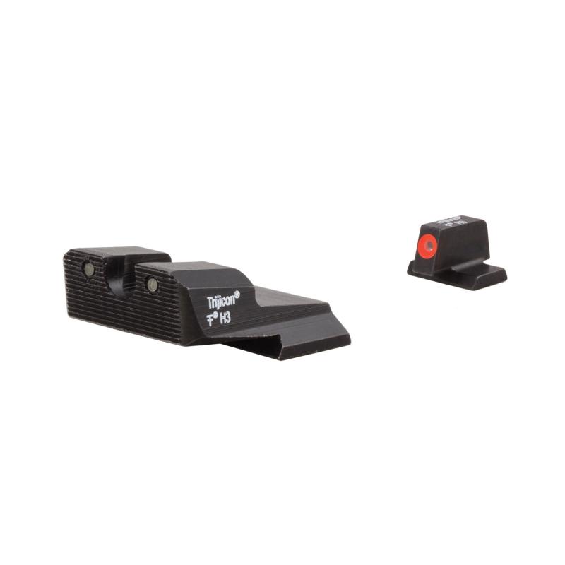 HD XR™ Night Sight Set — Orange Front Outline for Smith & Wesson SHIELD™ .40, .45, and 9mm