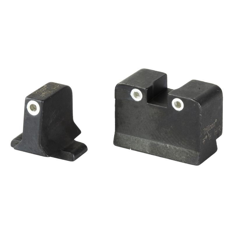 Bright & Tough™ Night Sight Suppressor Set w/White Front/White Rear & Green Lamps - for Sig Sauer® 9mm/.357 Not P938