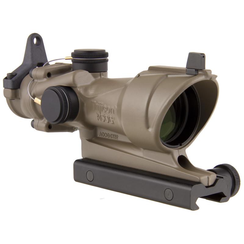 ACOG® 4x32 Tritium Only, Center Illuminated Amber .223 Crosshair Reticle
