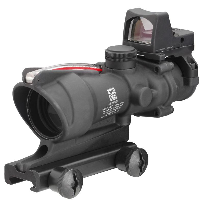 4x32 ACOG® Scope, Dual Illuminated Red Chevron .223 Reticle