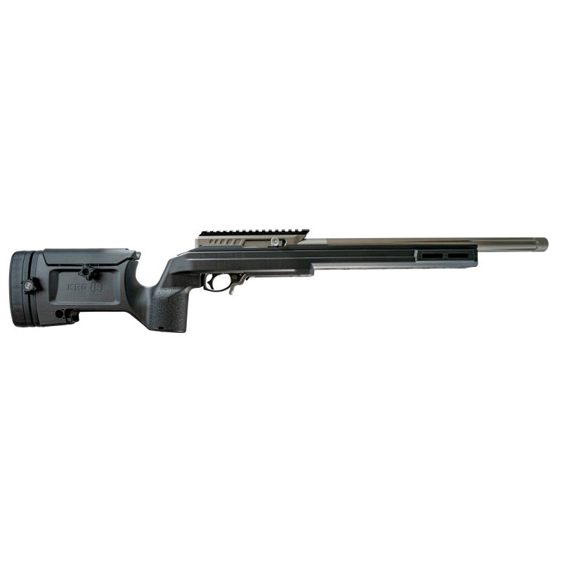 X-Ring VR Gen 2 Precision Bench Rifle, Semi-automatic Rifle, 22 LR, 16.5" Threaded Barrel, 1/2x28 Thread Pitch, Matte Finish, Quicksand, Black KRG BRAVO Chassis, 1 Magazine, 10 Rounds AHD2-QS-X-K-BLK