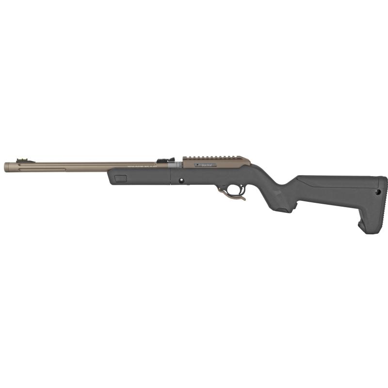 X-Ring VR Backpacker Takedown, Semi-automatic, 22 LR, 16.5" Threaded Barrel, Quicksand Finish, Black Magpul Backpacker Stock, 10Rd, Ambidextrous ATD-QS-B-B-BLK