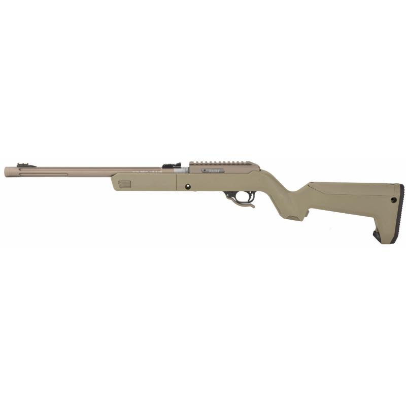 X-Ring VR Backpacker Takedown, Semi-automatic, 22 LR, 16.5" Threaded Barrel, Quicksand Finish, FDE Magpul Backpacker Stock, 10Rd, Ambidextrous ATD-QS-B-B-FDE