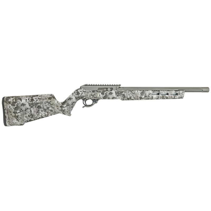 X-Ring VR, Semi-automatic, 22 LR, 16.5" Threaded Barrel, Gun Metal Gray Color, Kryptek Raid Camo Magpul Hunter Stock, 10Rd ATE-GMG-B-M-RAID