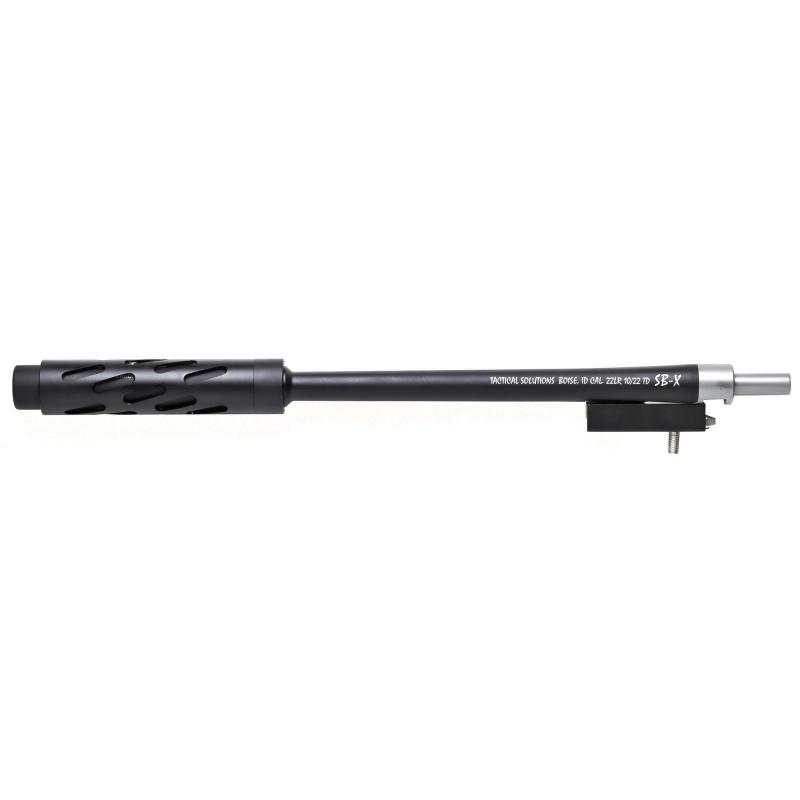 Ruger 10/22 Takedown SB-X Threaded Barrel 16.625 Inch Overall Length (12.375 Inch Barrel Plus Permanent Shroud) Matte Black Finish