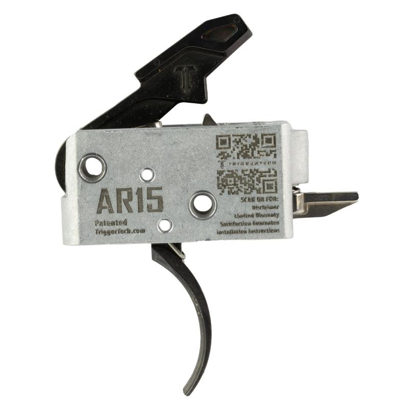 Duty, Curved Trigger, Single Stage, 3.5LB Pull, Fits AR-15, Anodized Finish, Black AH0-SDB-33-NNC