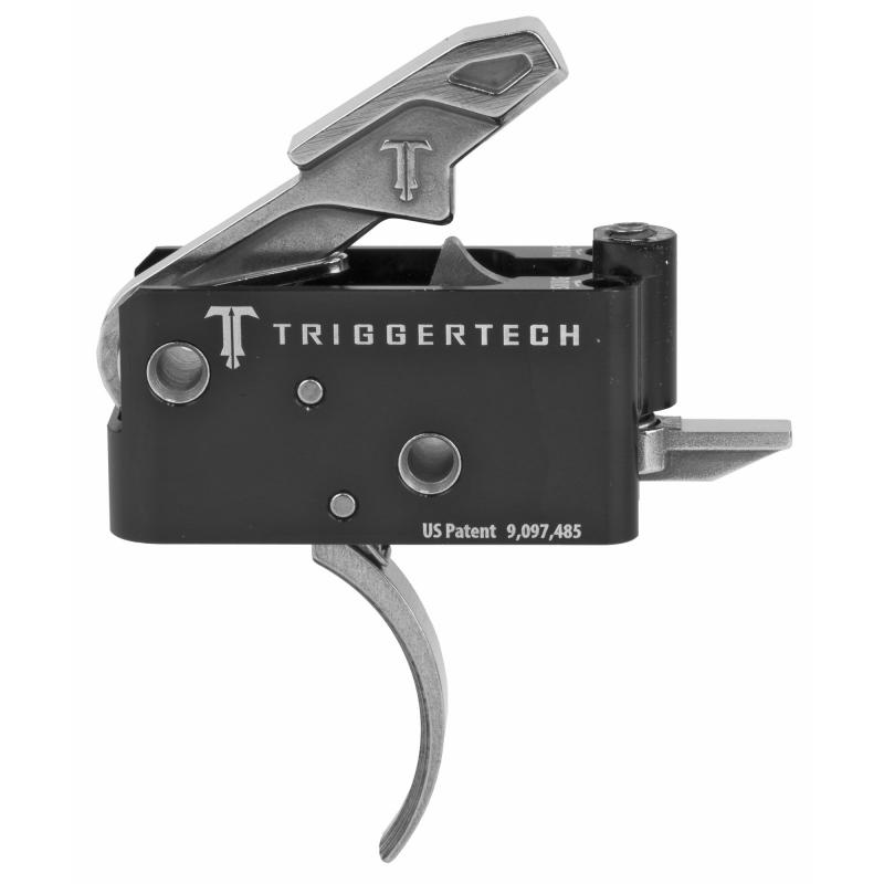 Trigger, 2.5-5.0LB Pull Weight, Fits AR-15, Adaptable Curved Trigger, Two Stage, Adjustable, Stainless Finish, Includes Installation Tools, Instruction Book, & TriggerTech Patch AR0-TBS-25-NNC