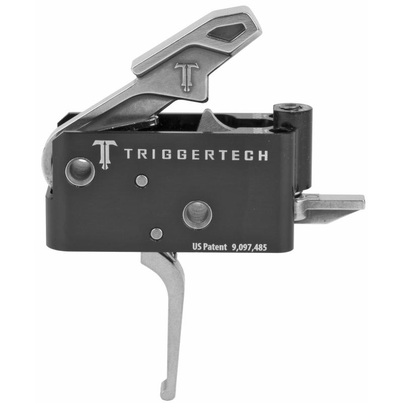 Trigger, 2.5-5.0LB Pull Weight, Fits AR-15, Adaptable Flat Trigger, Two Stage, Adjustable, Stainless Finish, Includes Installation Tools, Instruction Book, & TriggerTech Patch AR0-TBS-25-NNF