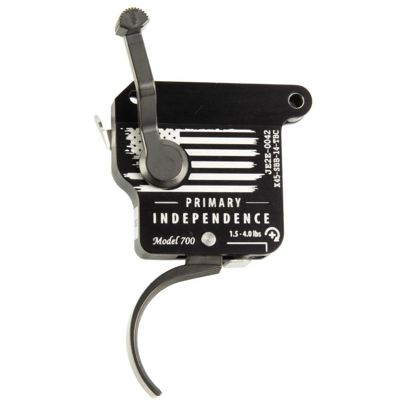 Competitive Flat Trigger, Independence Day, Trigger, 3.5LB Pull Weight, Fits AR-15, Two Stage, Black X46-TBB-33-NNF
